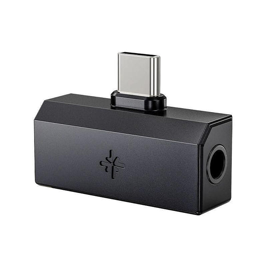 FiiO SNOWSKY TINY B BLACK – Portable USB DAC & Headphone Amplifier, 3.5mm + 4.4mm Dual Output, 10-Band PEQ, PCM 384kHz, DSD256