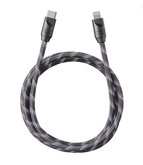 FiiO TRUST Series LT-LT5L – Silver-Plated OFC Type-C to Lightning Audio Cable 1500mm