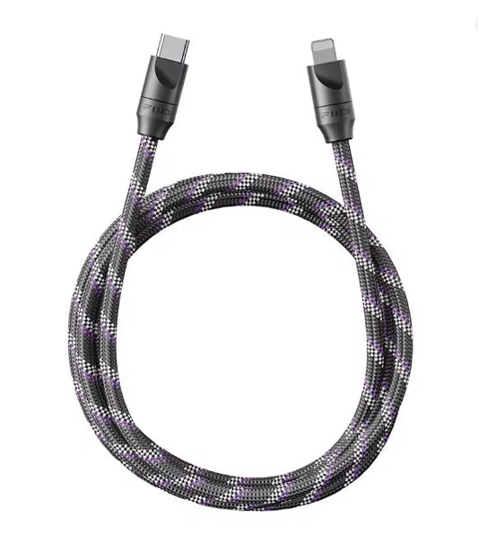 FiiO TRUST Series LT-LT5L – Silver-Plated OFC Type-C to Lightning Audio Cable 1500mm