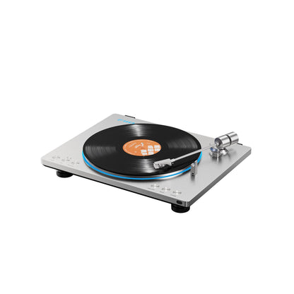 FiiO TT13 Hi-Fi Bluetooth Turntable | Fully Automatic | AT Cartridge | RCA Out | Silver